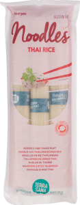 MAKARON (RYŻOWY TYPU NOODLE) BEZGLUTENOWY BIO 250 g - TERRASANA