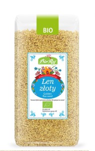 LEN ZŁOTY BIO 400 g - BIO RAJ