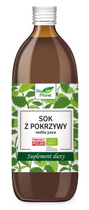 SOK Z POKRZYWY BIO 500 ml - BIO PLANET