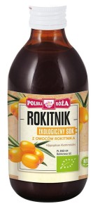 SOK Z ROKITNIKA NFC BIO 250 ml - POLSKA RÓŻA