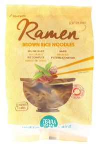 MAKARON (Z RYŻU BRĄZOWEGO) RAMEN BEZGLUTENOWY BIO 280 g - TERRASANA