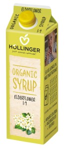 SYROP O SMAKU KWIATÓW CZARNEGO BZU BIO 1 L - HOLLINGER