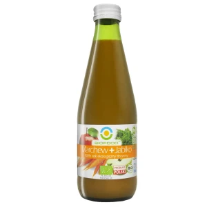 SOK JABŁKOWO - MARCHWIOWY NFC BEZGLUTENOWY BIO 300 ml - BIO FOOD