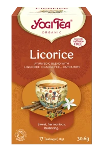 HERBATKA Z LUKRECJĄ (LICORICE) BIO (17 x 1,8 g) 30,6 g - YOGI TEA