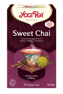 HERBATKA SŁODKI CHAI (SWEET CHAI) BIO (17 x 2 g) 34 g - YOGI TEA