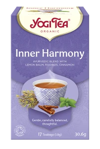 HERBATKA WEWNĘTRZNA HARMONIA (INNER HARMONY) BIO (17 x 1,8 g) 30,6 g - YOGI TEA